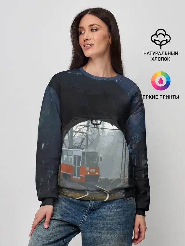 Женский свитшот