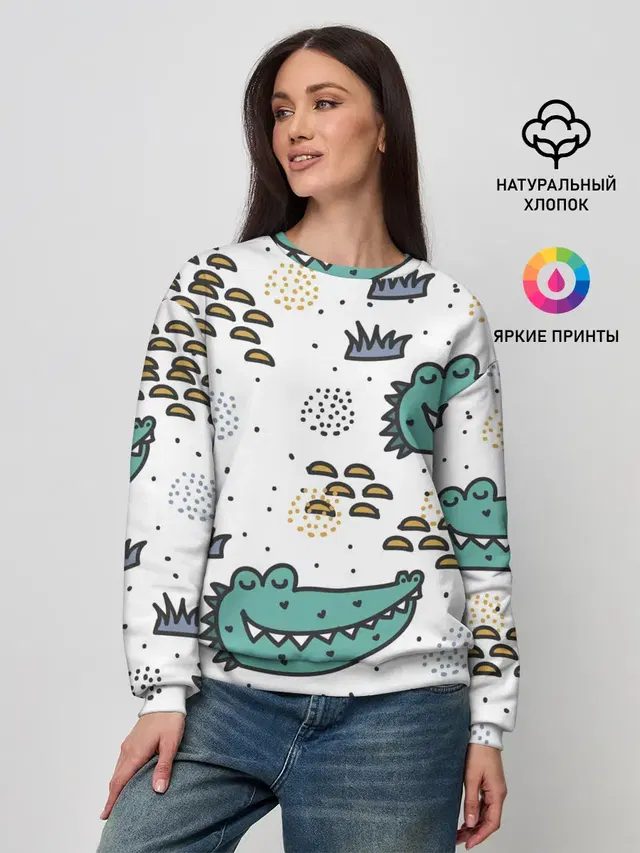 Женский свитшот