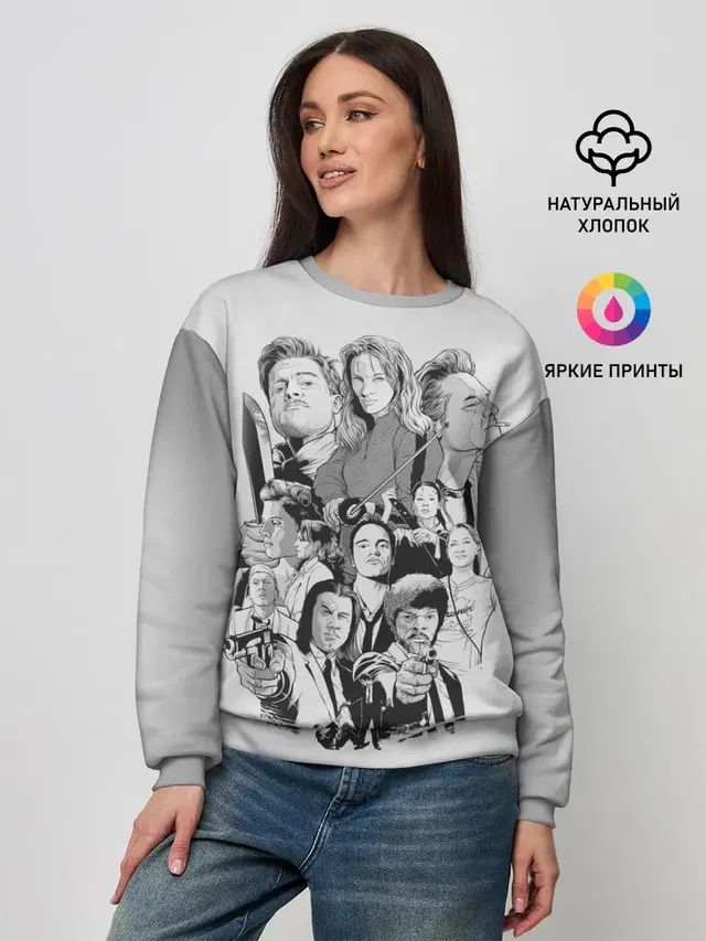 Женский свитшот
