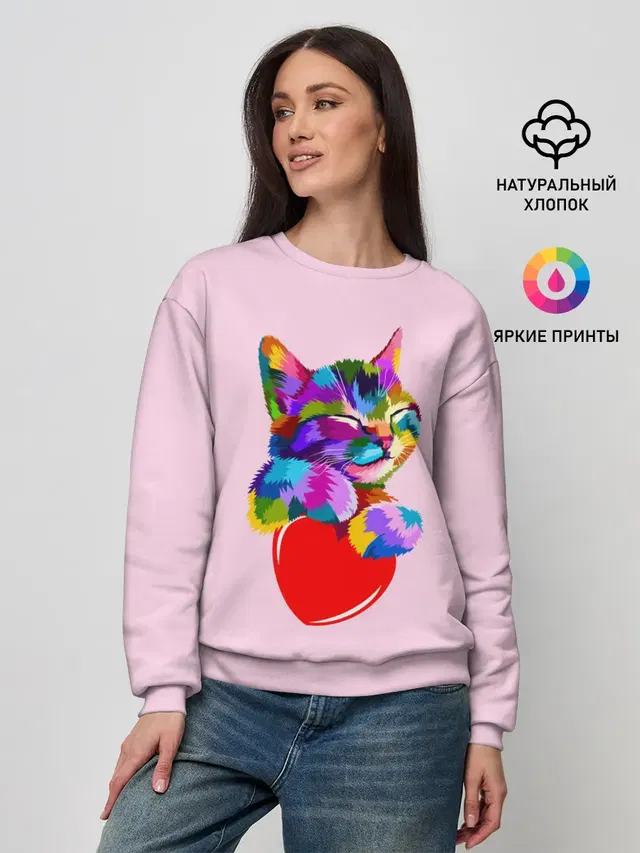 Женский свитшот