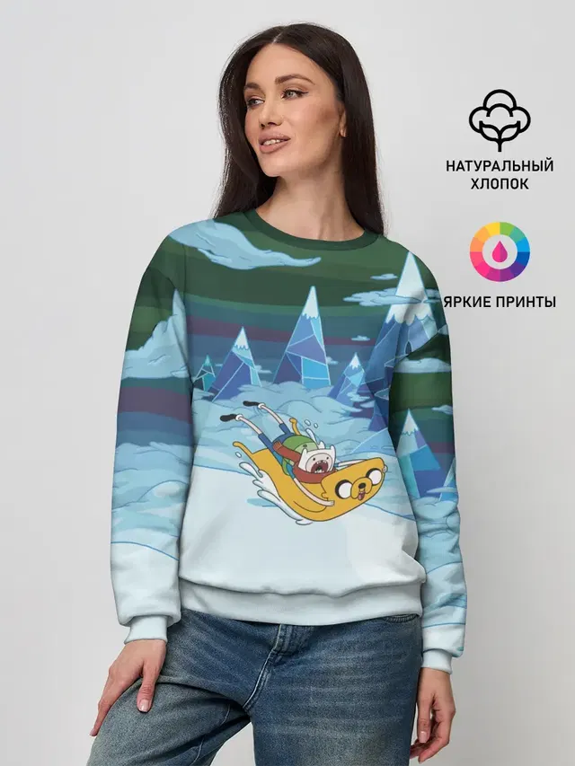 Женский свитшот