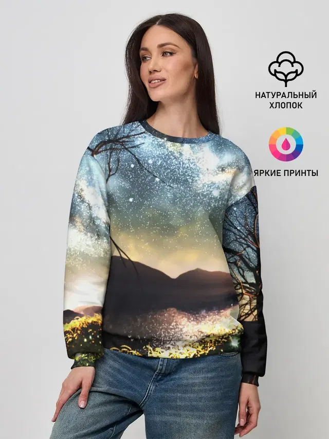 Женский свитшот