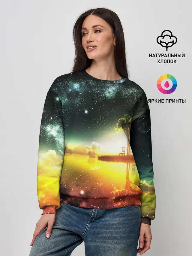 Женский свитшот