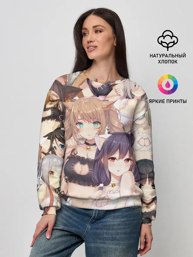 Женский свитшот