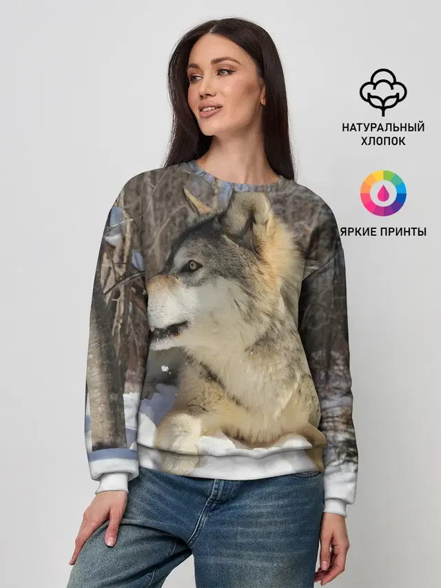 Женский свитшот