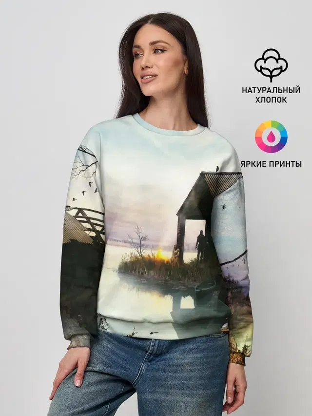 Женский свитшот