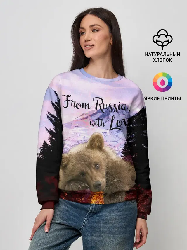 Женский свитшот