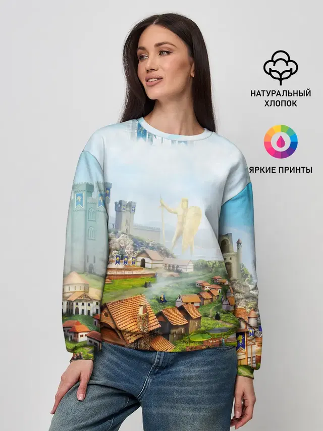 Женский свитшот
