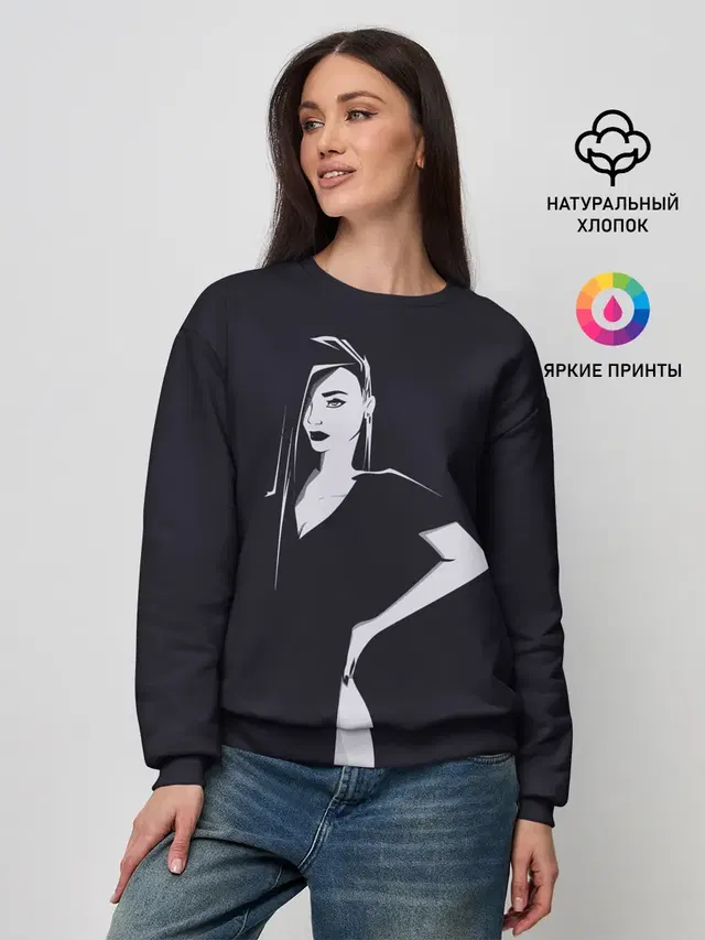 Женский свитшот
