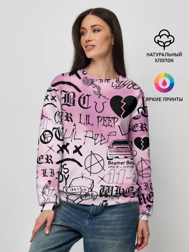 Женский свитшот