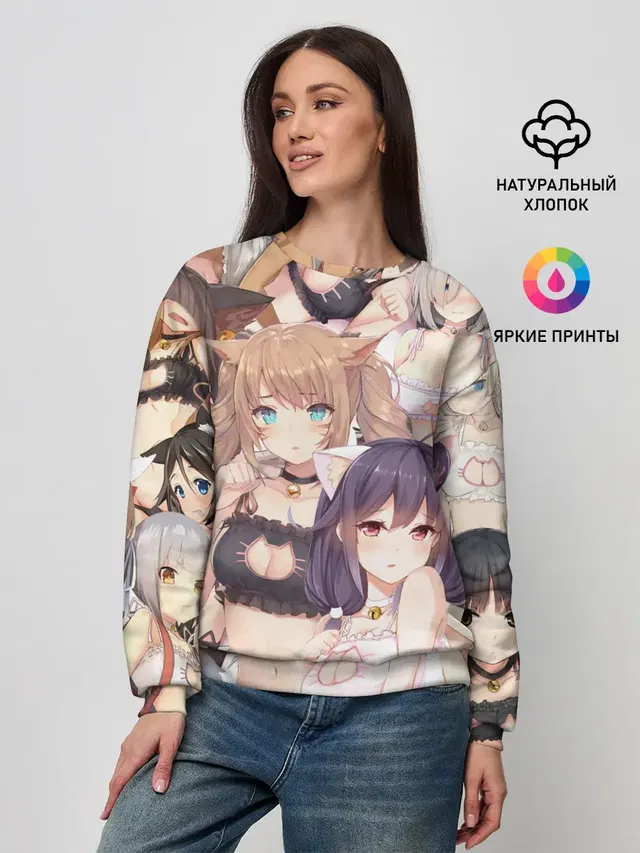 Женский свитшот