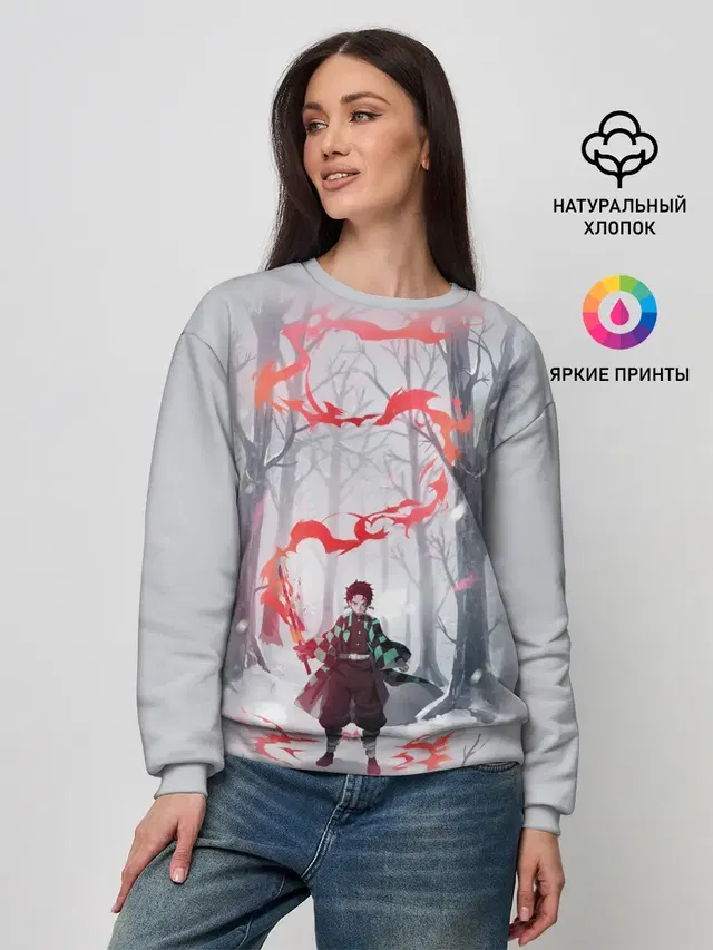Женский свитшот