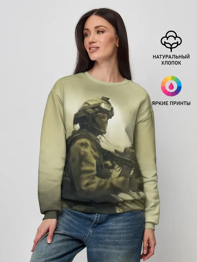 Женский свитшот