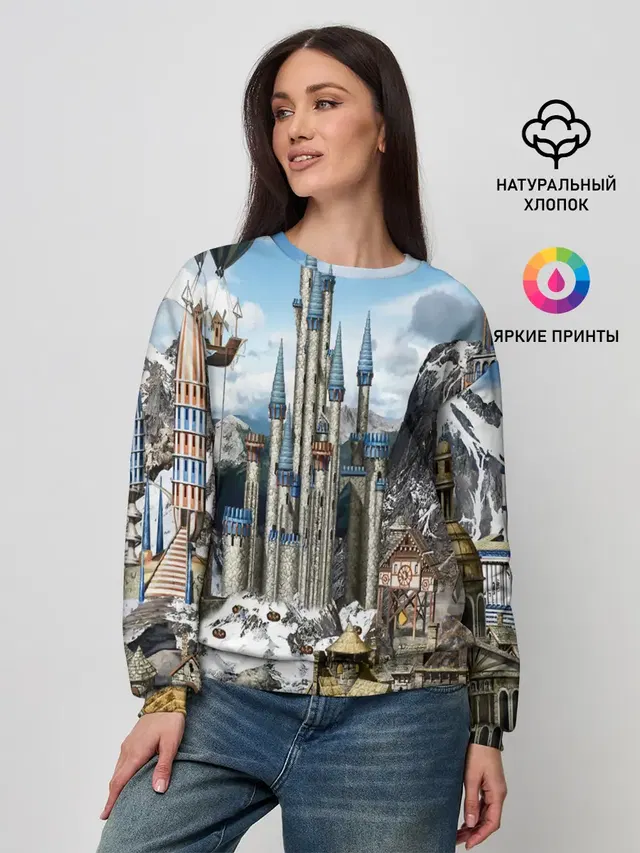 Женский свитшот