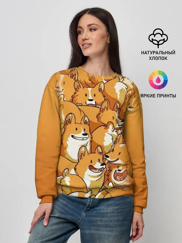 Женский свитшот