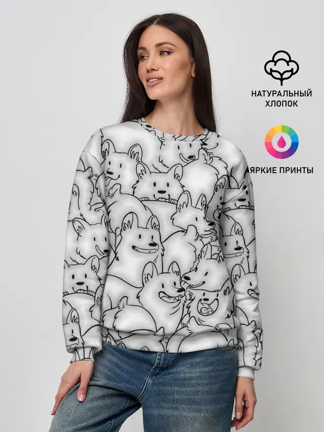 Женский свитшот