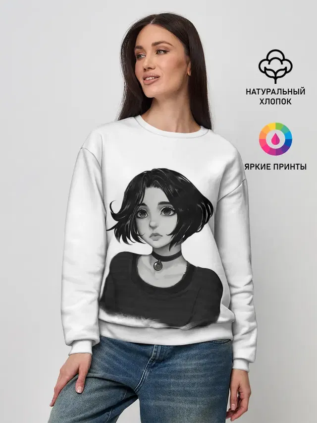 Женский свитшот