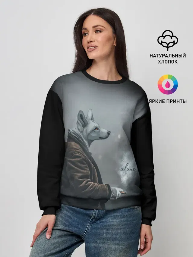 Женский свитшот