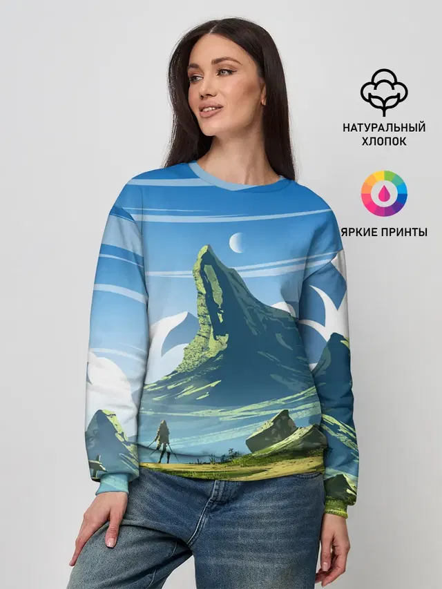 Женский свитшот