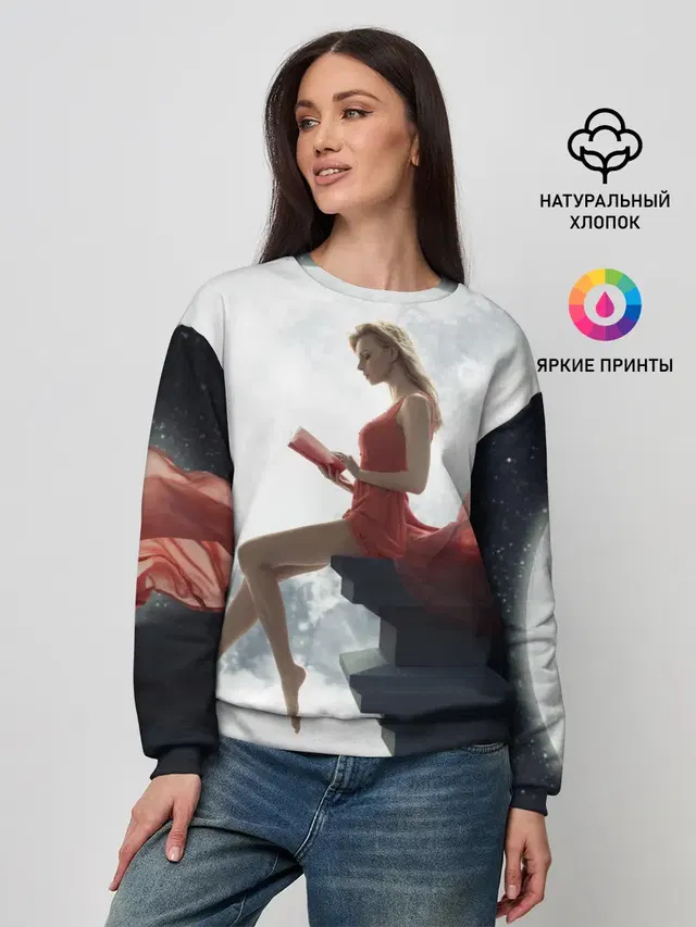 Женский свитшот