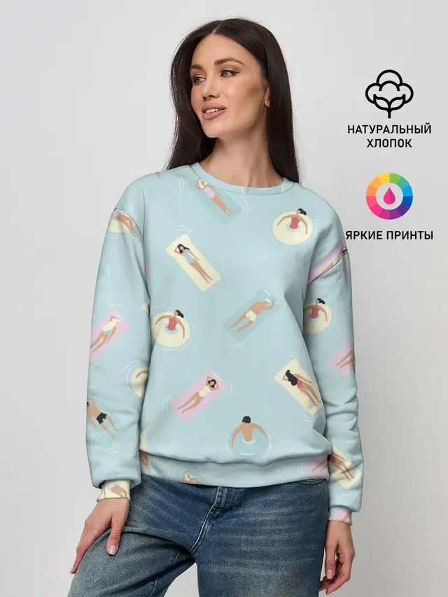 Женский свитшот