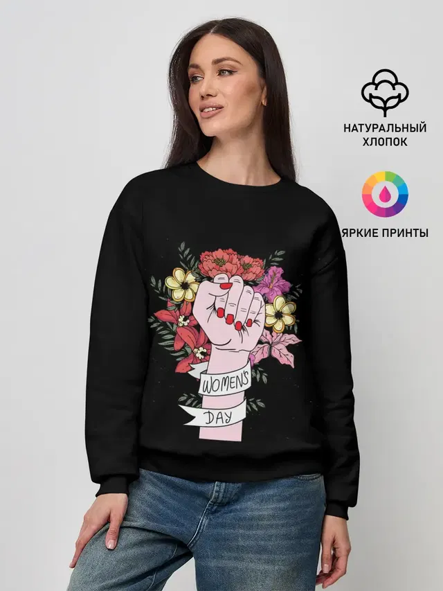Женский свитшот