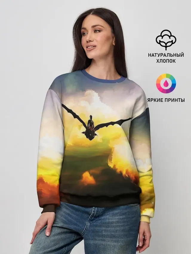 Женский свитшот