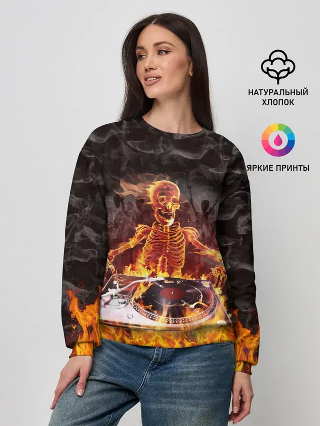 Женский свитшот