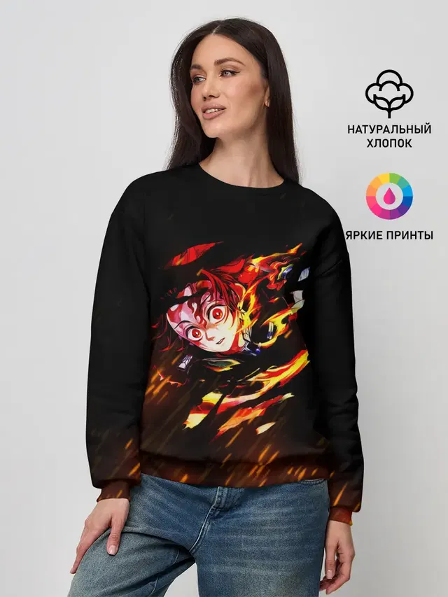 Женский свитшот