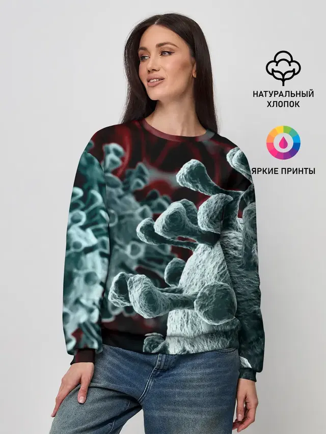 Женский свитшот
