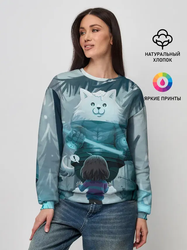 Женский свитшот