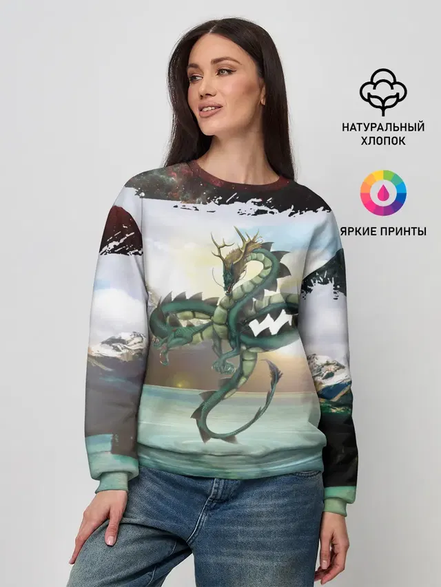 Женский свитшот