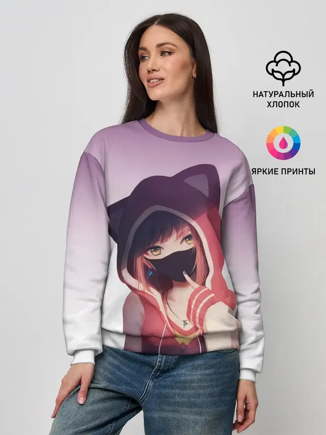 Женский свитшот