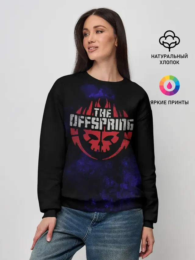 Женский свитшот с принтом «Offspring»