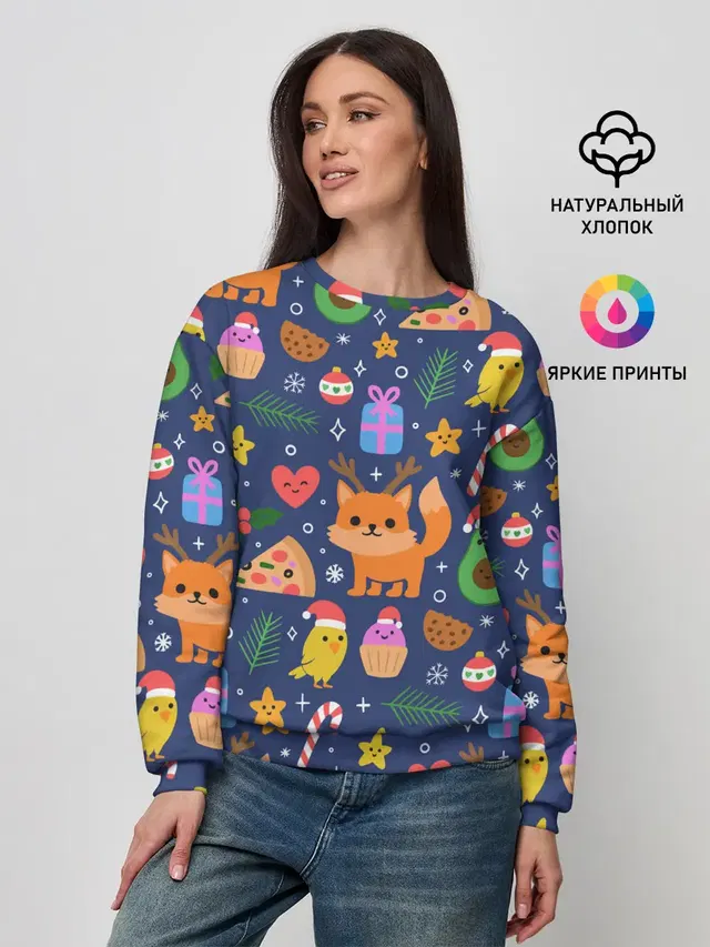 Женский свитшот