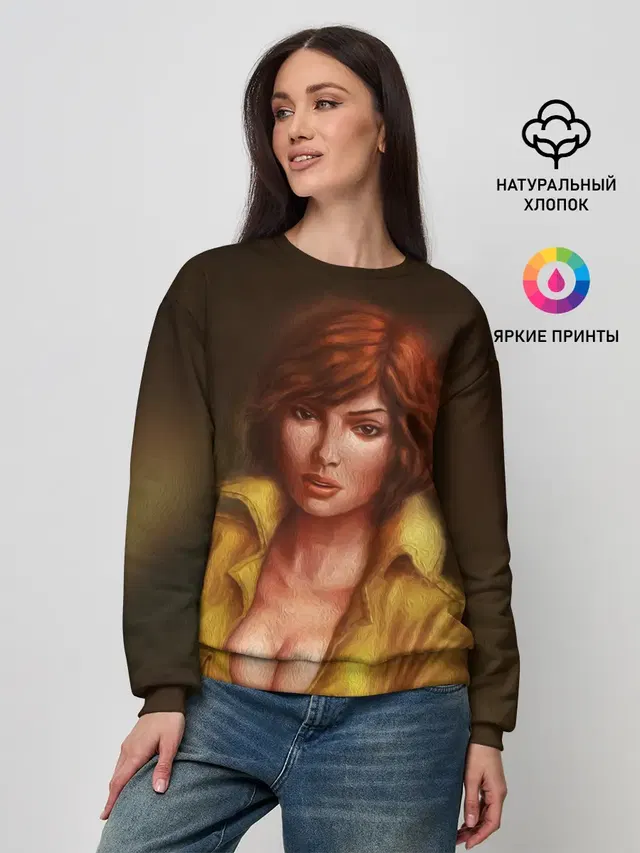 Женский свитшот