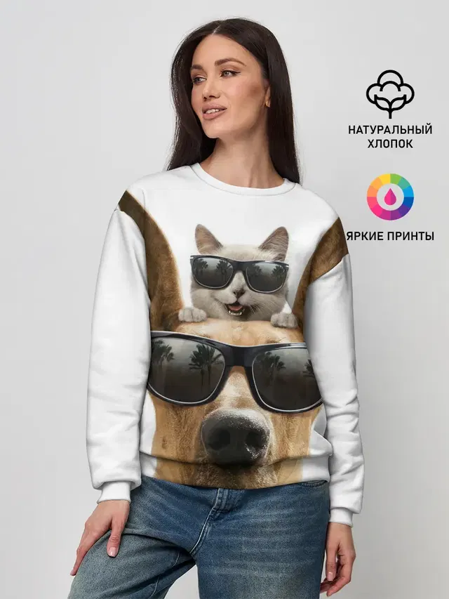 Женский свитшот