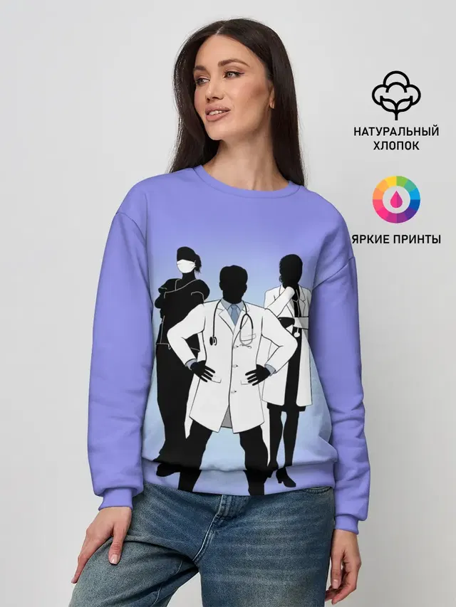 Женский свитшот