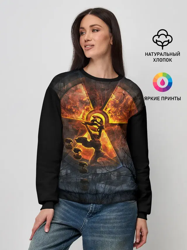 Женский свитшот
