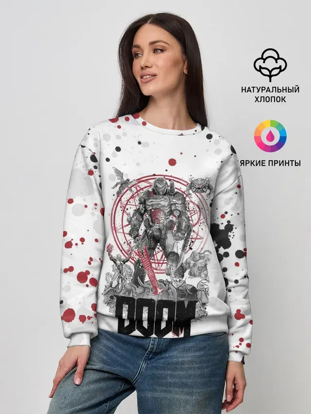 Женский свитшот