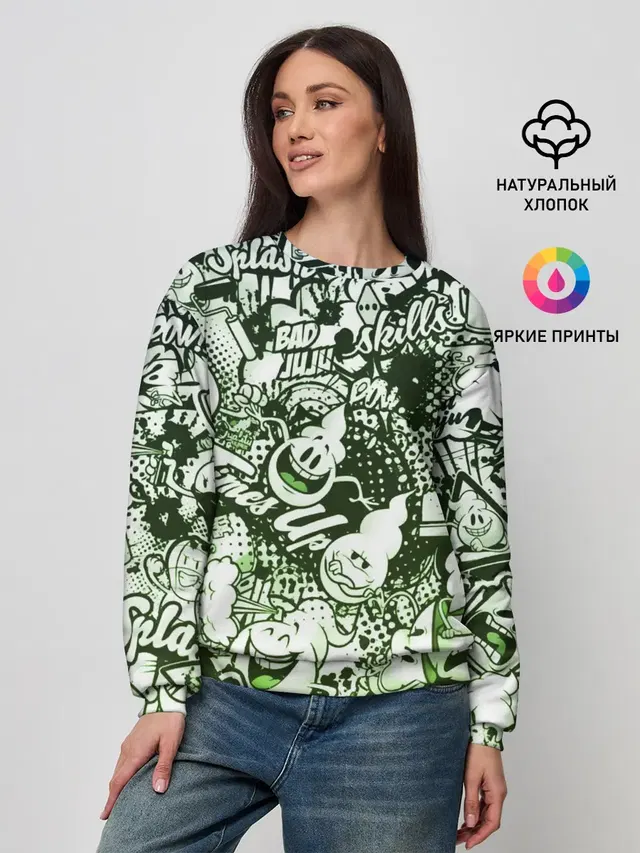 Женский свитшот