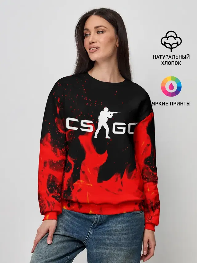 Женский свитшот