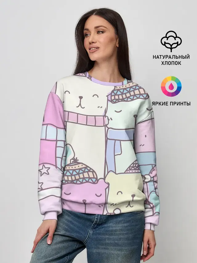 Женский свитшот