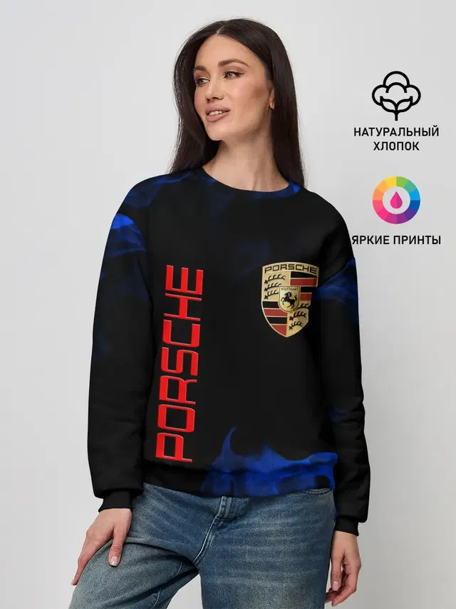 Женский свитшот с принтом «Porsche AG»