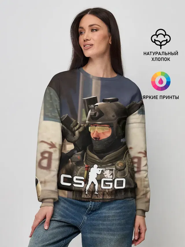 Женский свитшот