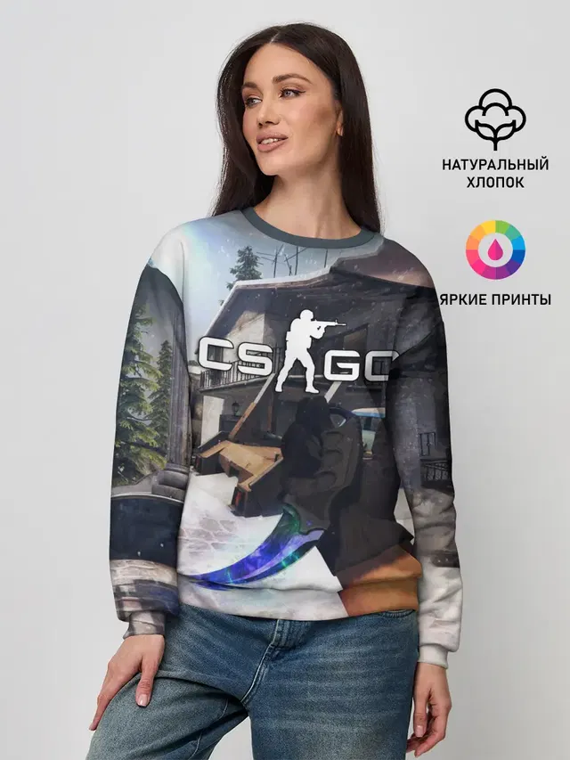 Женский свитшот