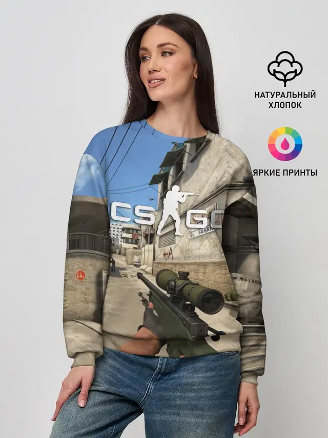 Женский свитшот