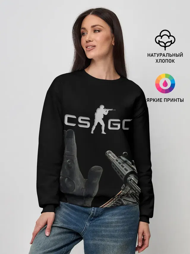 Женский свитшот