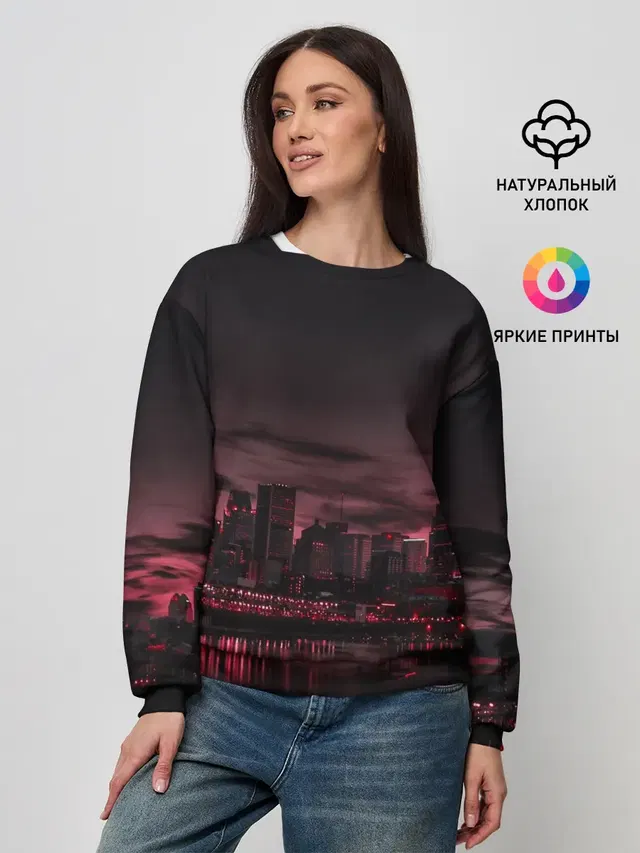 Женский свитшот
