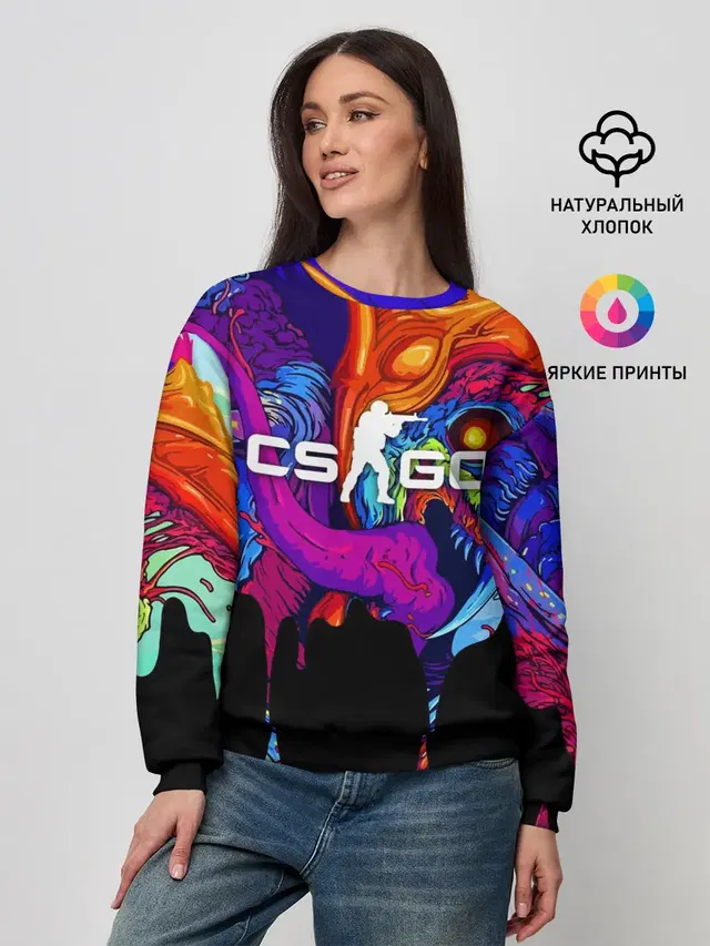 Женский свитшот
